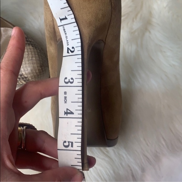 YSL Yves Saint Laurent TribToo Python Cap Toe 105 - Picture 13 of 14